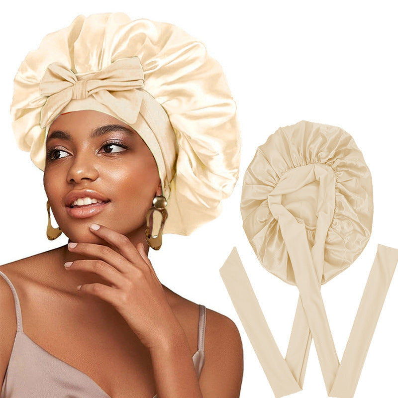 SoftSatin Sleep Bonnet – Gentle Care for Beautiful Hai