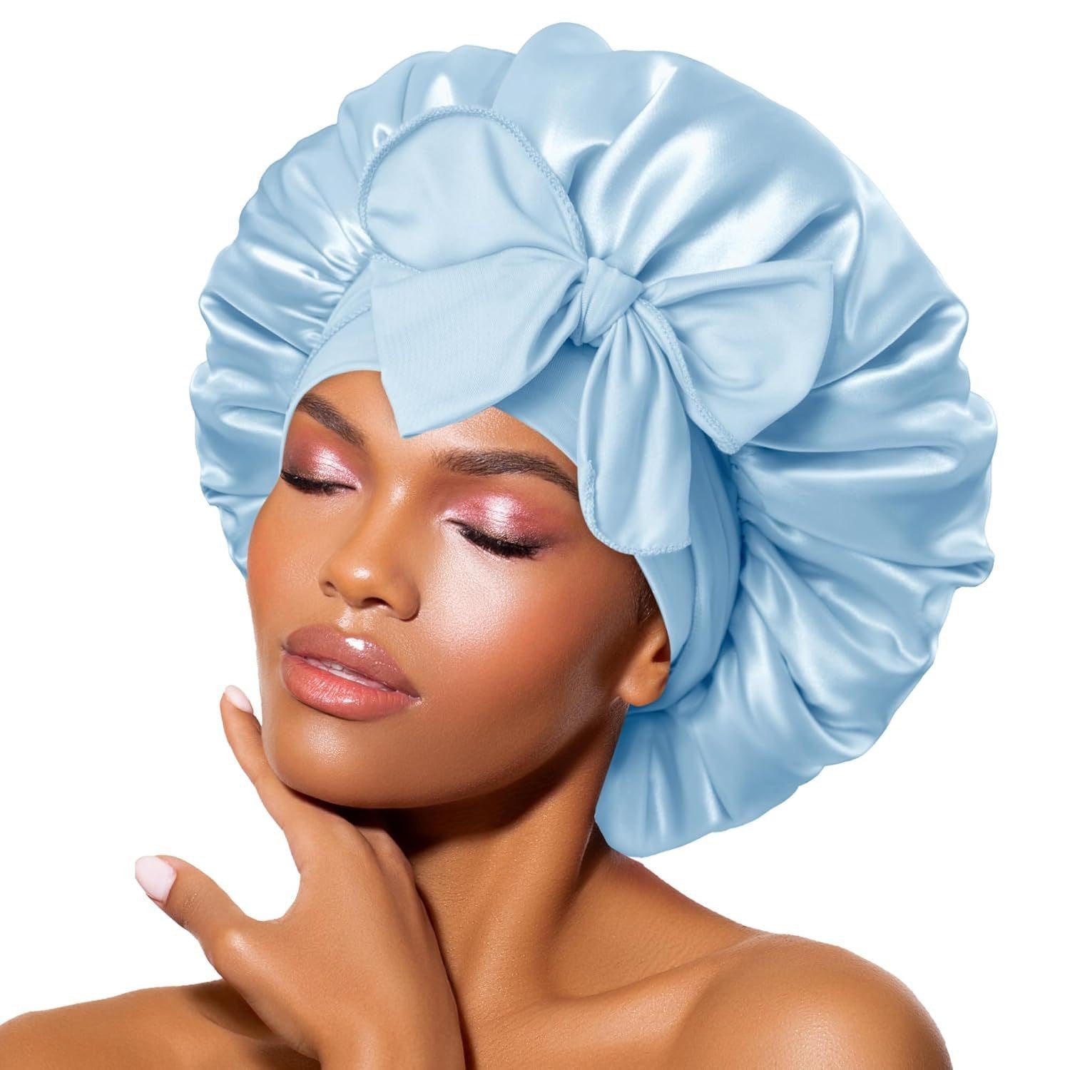 SoftSatin Sleep Bonnet – Gentle Care for Beautiful Hai