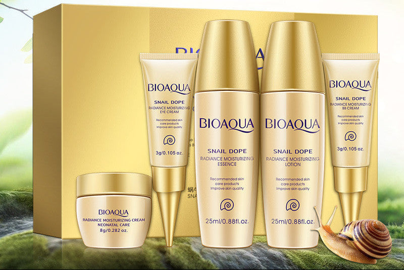 BioAqua Snail Skin Travel Kit – Fresh, Hydrated, Glowing Anywhere